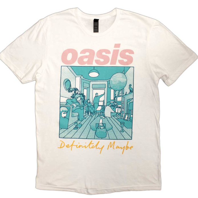 Official Oasis - Definitely Maybe Illustration Tee