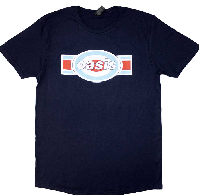 Official Oasis - Oblong Target - Navy