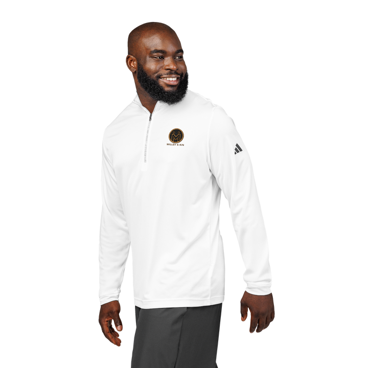 For Kin: adidas® Quarter-Zip Pullover