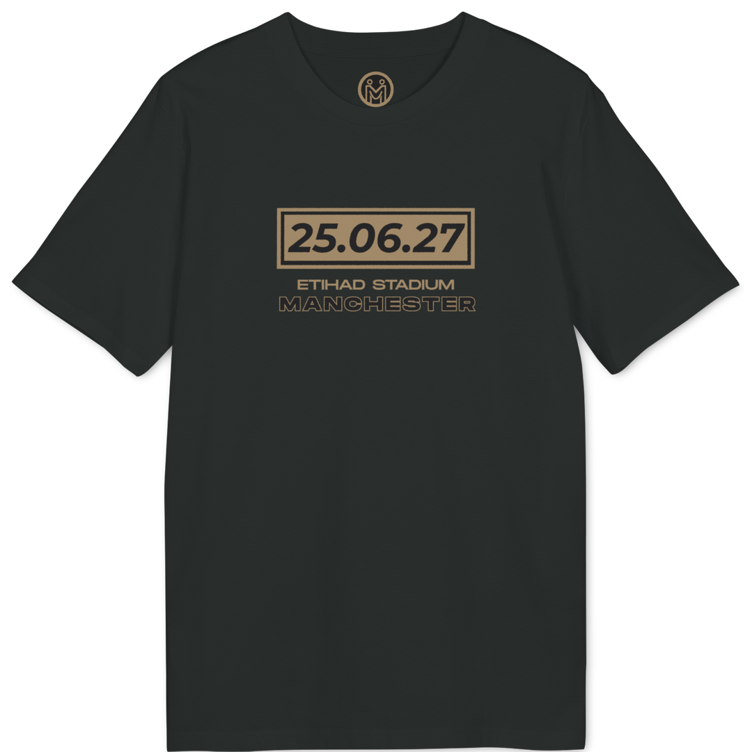 For Kin: Tee. Manchester 25.06.27