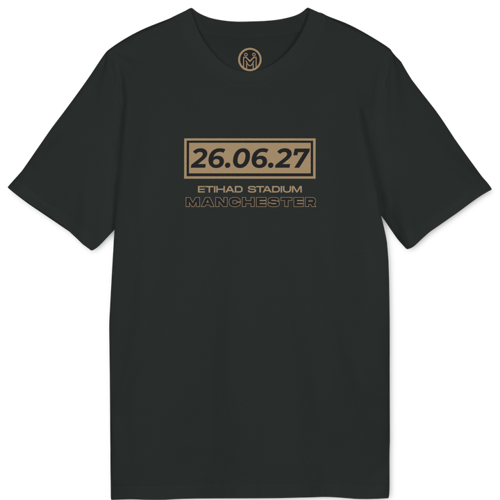 For Kin: Tee. Manchester 26.06.27