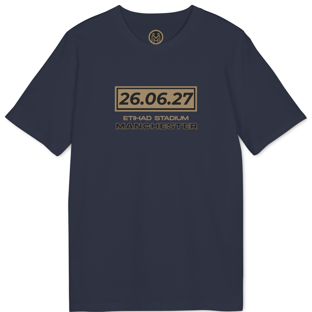 For Kin: Tee. Manchester 26.06.27