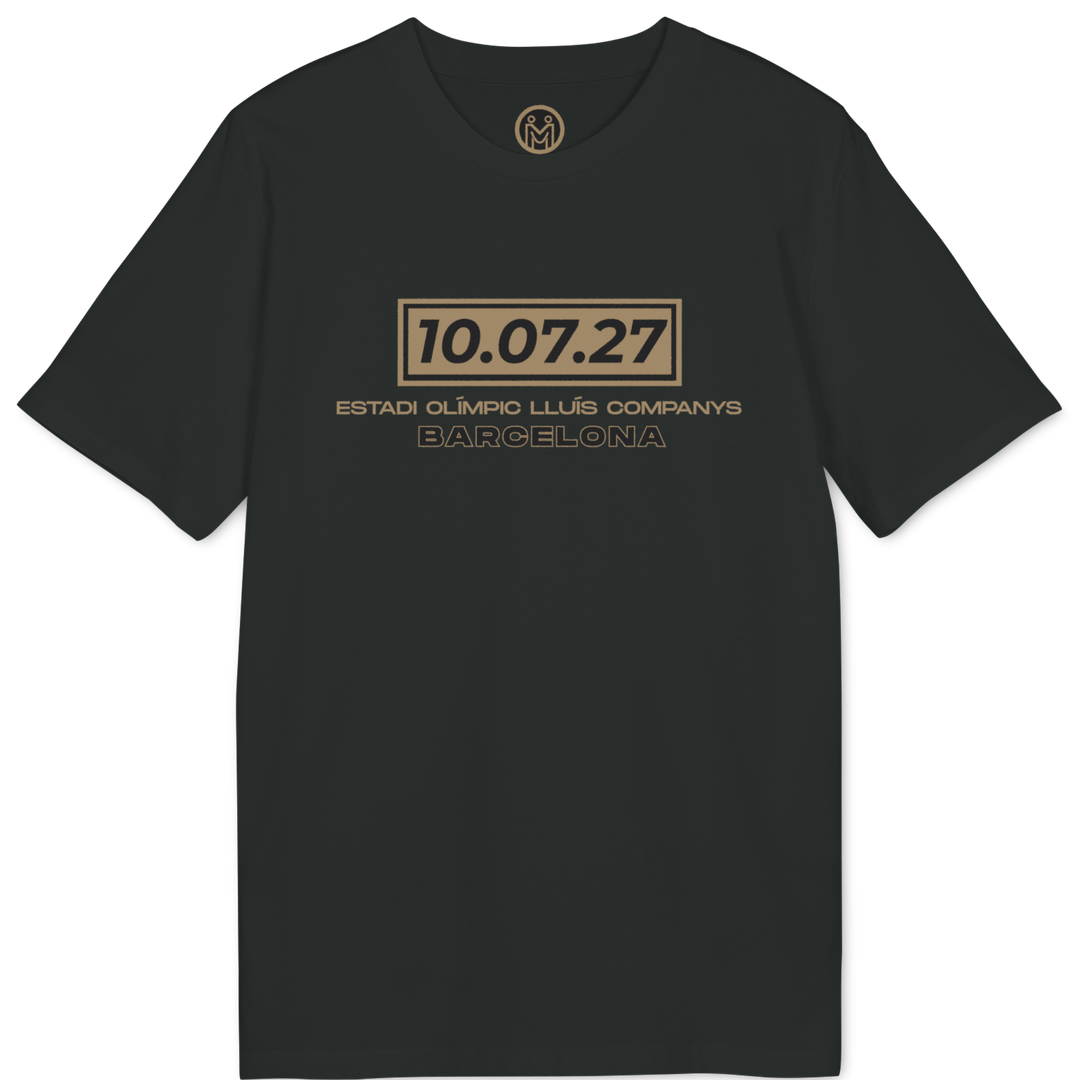 For Kin: Tee. Barcelona 10.07.27