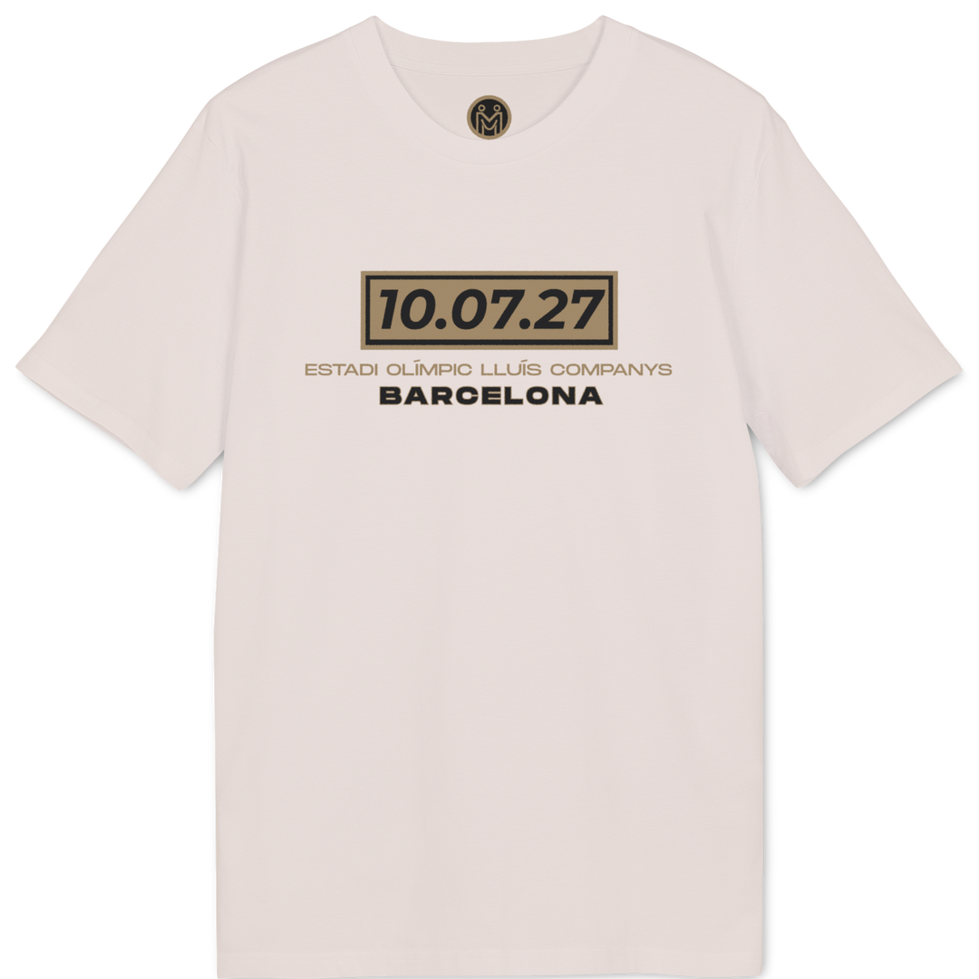 For Kin: Tee. Barcelona 10.07.27