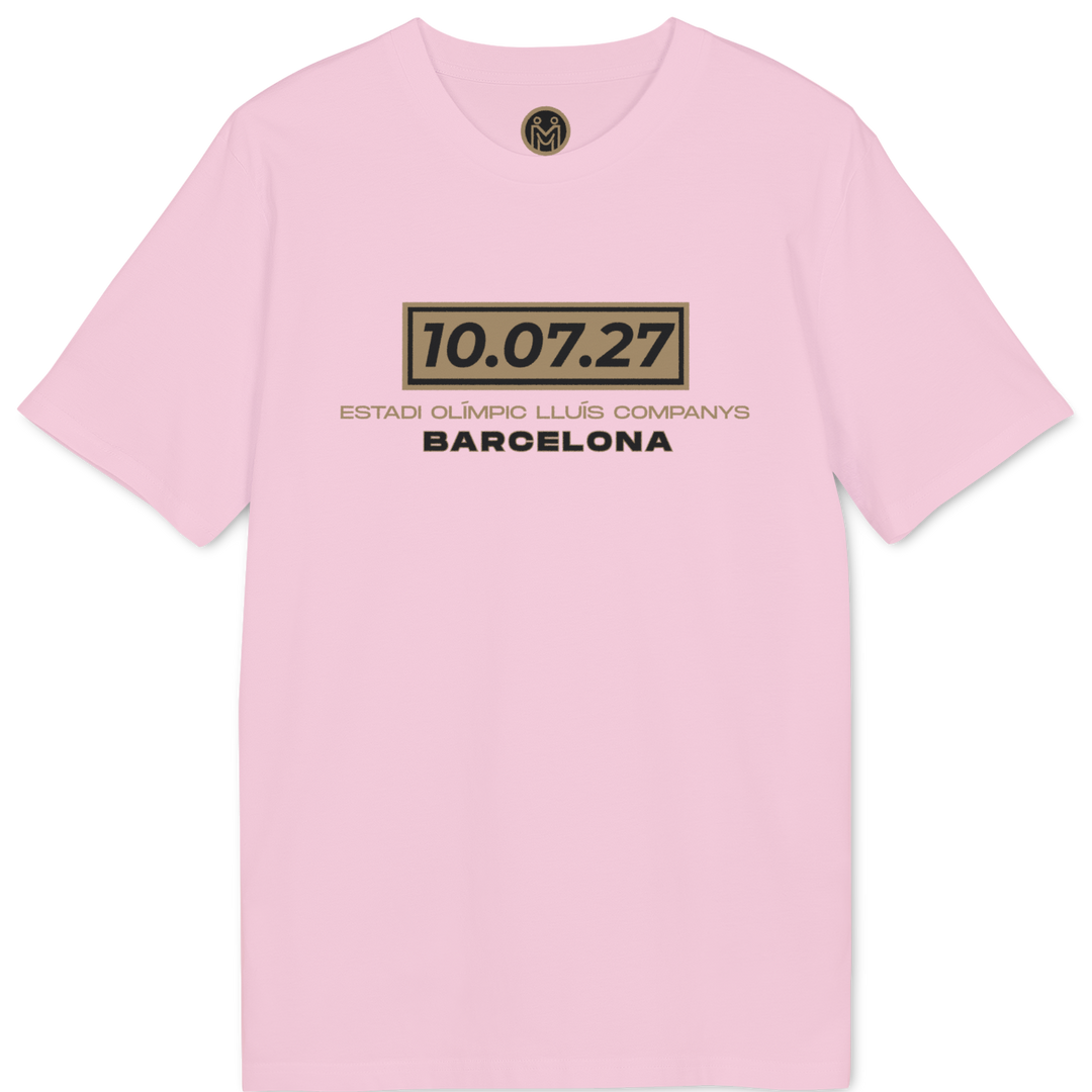 For Kin: Tee. Barcelona 10.07.27