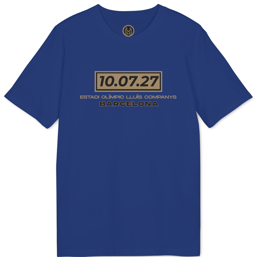 For Kin: Tee. Barcelona 10.07.27