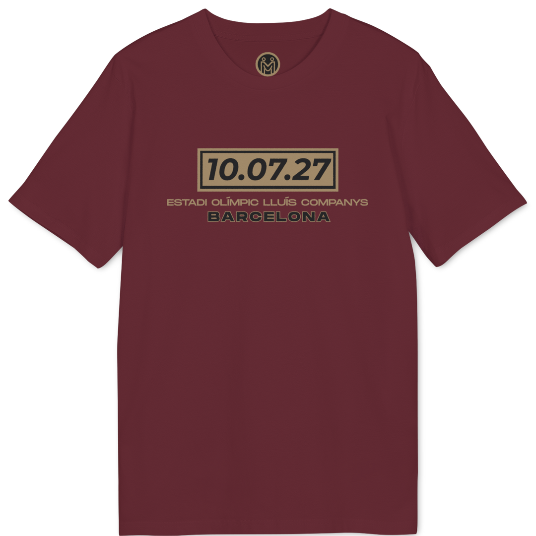 For Kin: Tee. Barcelona 10.07.27