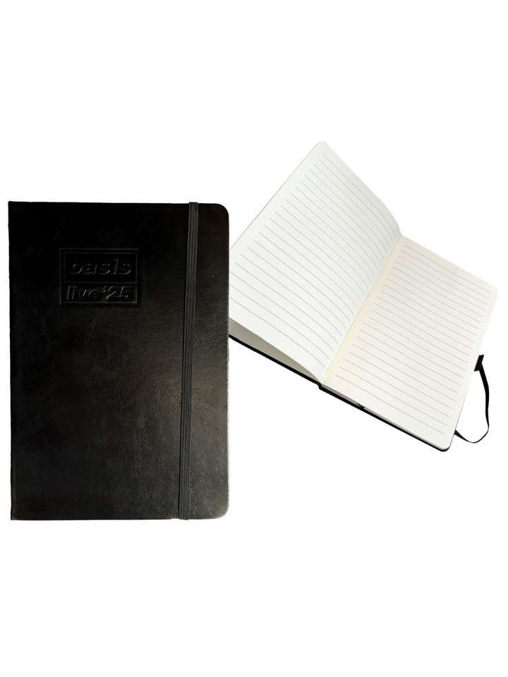 Official Oasis - Live ’25 Embossed Notebook. (Ex-Tour)